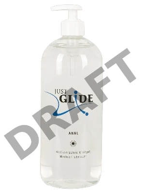 Анальный гель-лубрикант Just Glide Anal - 1000 мл.