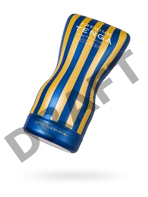 Нереалистичный мастурбатор TENGA  Soft Case CUP, TPE, белый, 15,5 см