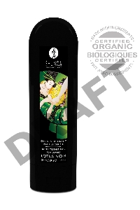 Возбуждающий гель для влюбленных Shunga Lotus Noir, уникальная формула с L-аргинином, 60 мл.
