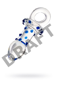 Анальная втулка Sexus Glass, стекло, прозрачная, 14 см, Ø 3,5 см