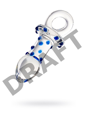 Анальная втулка Sexus Glass, стекло, прозрачная, 14 см, Ø 3,5 см