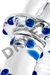 Анальная втулка Sexus Glass, стекло, прозрачная, 14 см, Ø 3,5 см