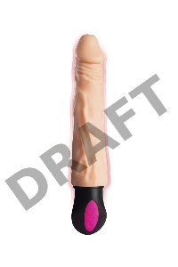 Реалистичный вибратор TOYFA  A-Toys Cocksman, TPE, телесный, 26,5 см