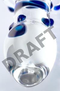 Анальная втулка Sexus Glass, стекло, прозрачная, 14 см, Ø 3,5 см