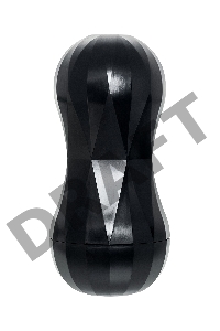 Нереалистичный мастурбатор TENGA Air-Tech Squeeze Strong, TPE, белый, 17 см