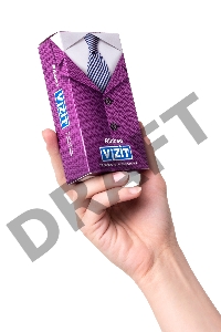 Презервативы VIZIT Ribbed Ребристые 12 шт, латекс, 18 см