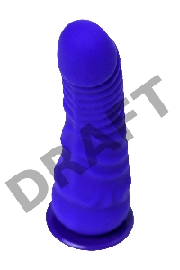 Страпон TOYFA  A-Toys Siru, силикон, фиолетовый, 14,5 см