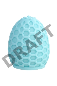 Мастурбатор A-Toys Pufl, бирюзовый, ТРЕ, 6 см Ø 2,7 см