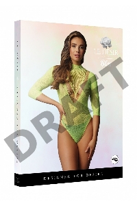 Яркое боди с рукавами 3/4 Short Sleeve Teddy