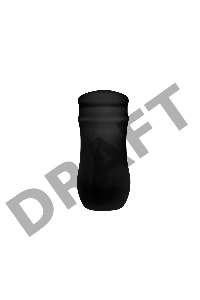 Мастурбатор Girl, цвет черный  (SOLAR MEN)