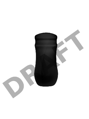 Мастурбатор Girl, цвет черный  (SOLAR MEN)