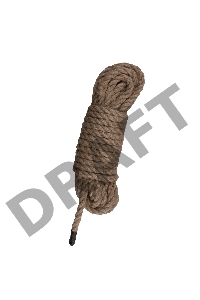 Пеньковая веревка для связывания Hemp Rope - 5 м.