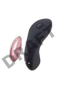 Вибромассажер Satisfyer LITTLE SECRET, силикон, чёрный, 8 см