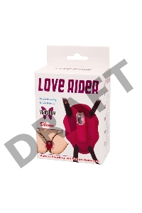 Стимулятор клитора на ремешках с вибрацией Love Rider