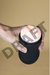 Мастурбатор Girl, цвет черный  (SOLAR MEN)