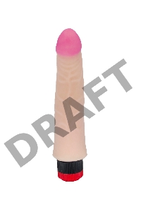 Вибромассажёр-реалистик COCK NEXT LoveToy, TPR, телесный, 17,5 см