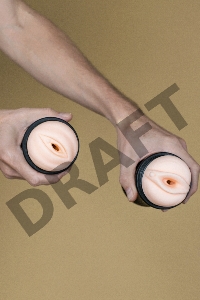 Мастурбатор Girl, цвет черный  (SOLAR MEN)