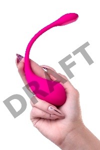 Виброяйцо LOVENSE Lush 2, силикон, розовый, 18 см