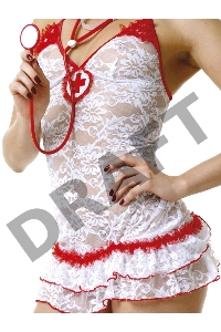 Костюм Медсестры кружевной