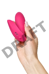 Вибратор Flexer Lovense, силикон, розовый, 10,1 см