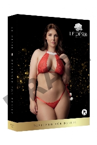 Пикантный комплект белья Snow Angel Lace Lingerie Set