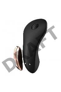 Вибромассажер Satisfyer LITTLE SECRET, силикон, чёрный, 8 см