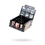 Набор мастурбаторов Mystim MasturbaTIN - BroOnTheGO Set, TPE, белый, 5,5 см