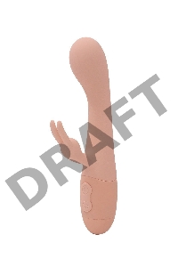 Вибратор кролик Naya, цвет персиковый (SOLAR collection)