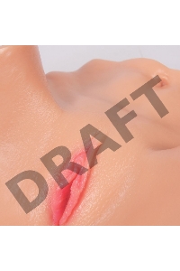 Adel Мастурбатор-полуторс, анус и вагина, с двойным слоем материала