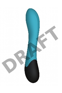 Нагреваемый G вибратор Lynx, цвет морская волна (INFINITE collection)