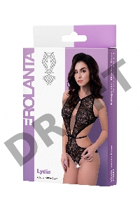 Эротическое боди Erolanta Lydia, черный (42-44)