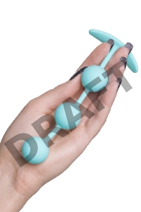 Анальная втулка ToDo by Toyfa Triplex, силикон, мятная, 15 см, Ø 2,5 см