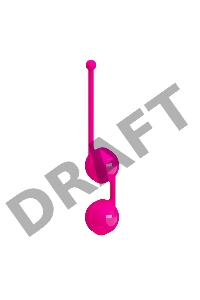 PrettyLove Kegel Tighten Up III, вагинальные шарики на сцепке