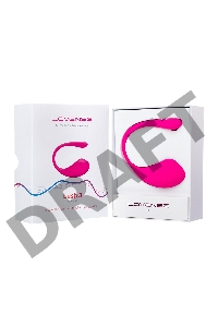 Виброяйцо LOVENSE Lush 3, силикон, розовый, 18 см