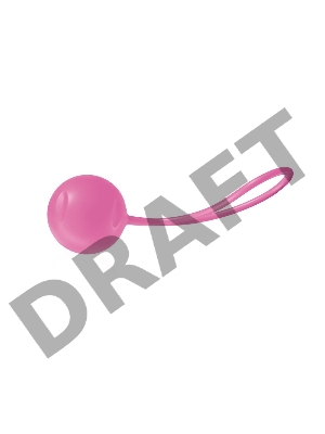 Вагинальный шарик Joyballs Trend розовый матовый