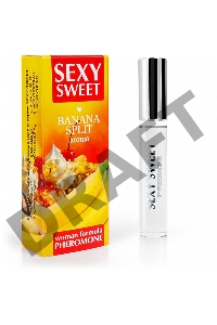 Парфюмированное средство для тела с феромонами Sexy Sweet с ароматом банана - 10 мл.