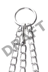 Зажимы для сосков с кольцом для пениса, TOYFA Metal, черные