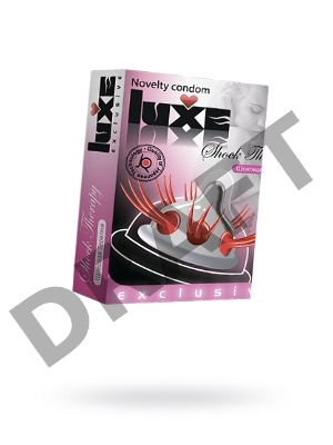 Презервативы Luxe Exclusive Шоковая терапия №1, 1 шт, 18 см