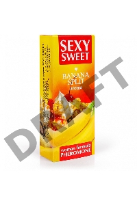 Парфюмированное средство для тела с феромонами Sexy Sweet с ароматом банана - 10 мл.