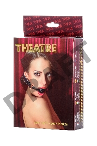 Кляп TOYFA Theatre, ABS пластик, черный