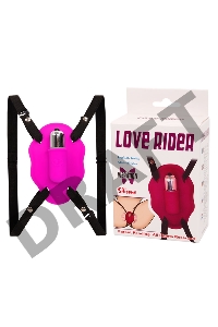 Стимулятор клитора на ремешках с вибрацией Love Rider