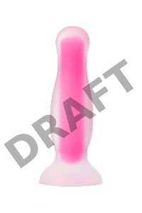 Анальная втулка светящаяся в темноте Beyond by Toyfa John Glow, силикон, прозрачный, 12,5 см
