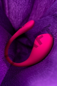 Виброяйцо LOVENSE Lush 3, силикон, розовый, 18 см