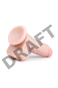 Телесный фаллоимитатор Realistic Dildo - 17,5 см.