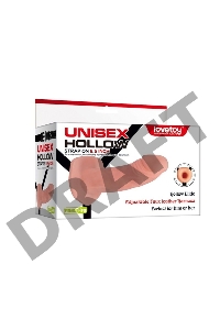 Полый универсальный страпон Unisex Hollow Strap On