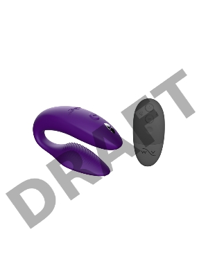 Вибратор для пар We-Vibe Sync 2 фиолетовый