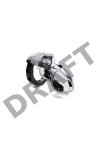 Электростимулятор Mystim Pubic Enemy No 1, хирургическая сталь, серебряный, 8,2 см