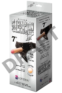 Пояс-трусики с насадкой Classic lux-Duke - 17,5 см.