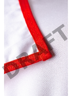 Костюм медсестры Candy Girl Leann (топ, стринги, чулки), бело-красный, OS