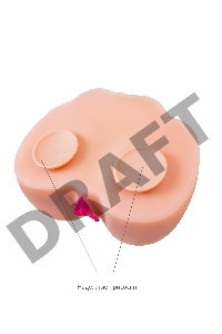 Мастурбатор реалистичный TOYFA Juicy Pussy Sophie с вибрацией , вагина и анус, TPR, 17 см